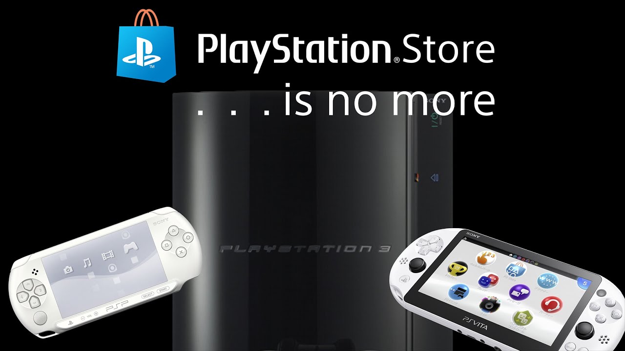 Sony Confirms Shut Down of PlayStation Store for PS3, PSP, and