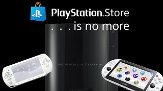 PlayStation Store Shutting Down for these Systems . . .