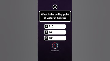 What is the boiling point of water in Celsius? #trivia #generalknowledgequestions #quiztime