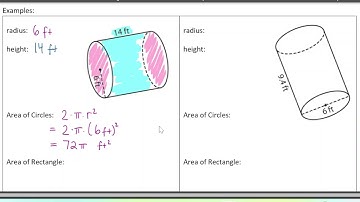 Math 8 - Surface Area of Cylinders - Surface Area Unit Lesson 3