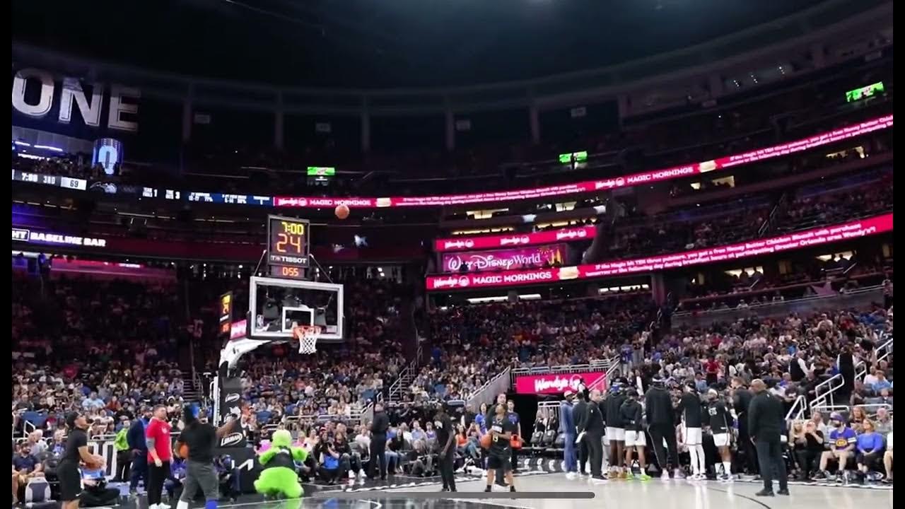 Jesser bricks half court shots and hits top of backboard YouTube