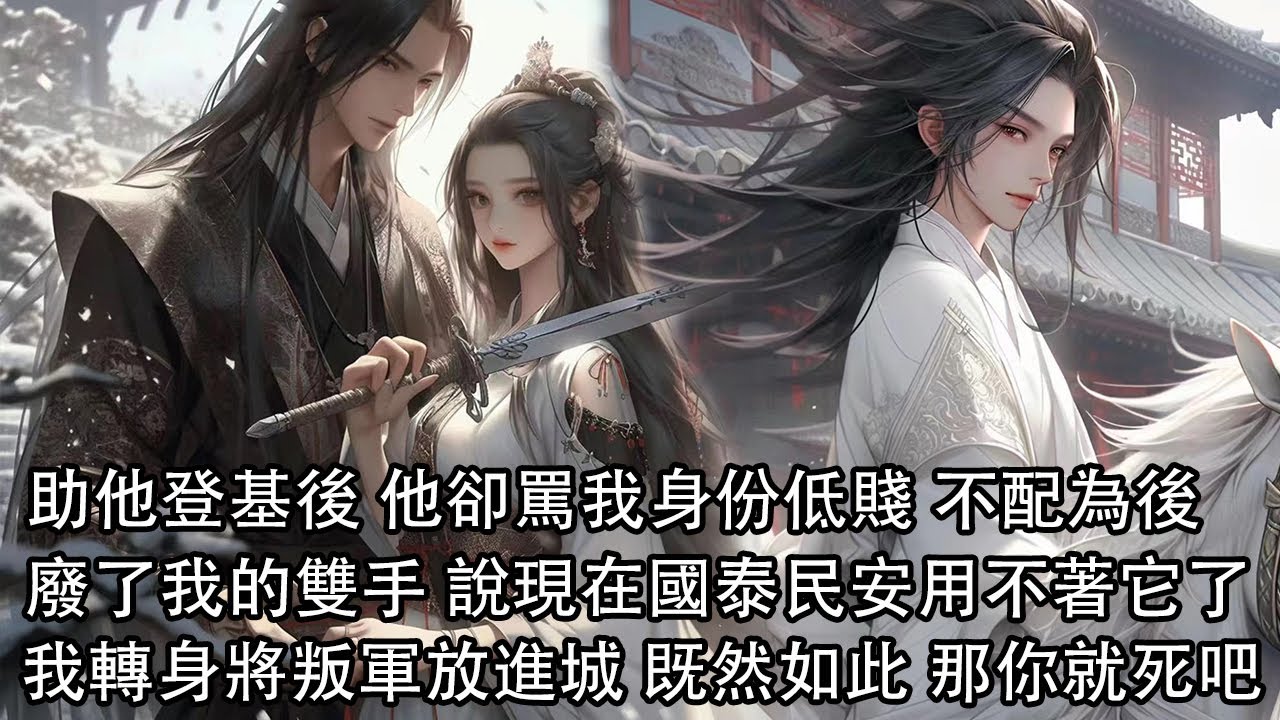 【完結】我是他的糟糠妻，助他登基後，他卻罵我身份低賤 不配為後，廢了我的雙手 說現在國泰民安用不著它了，我轉身將叛軍放進城，既然如此 那你就死吧|#古风 #小說 #情感