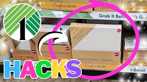 GENIUS 🤯 Dollar Tree DIY Crafts Using Canvases | Summer Crafts