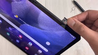 Samsung Galaxy Tab S7 Fe : How to Insert Micro SD - Move Apps to Memory Card screenshot 2