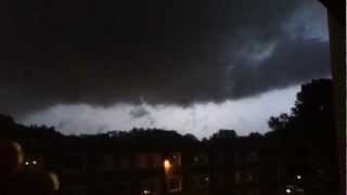 Strong Storm On 6102012 Wlightning Strike