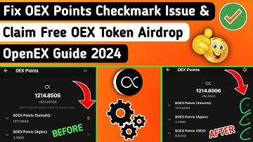 Unlock ALL Green Checkmarks for OEX Points! Claim FREE OEX Tokens Every 8 Hours!