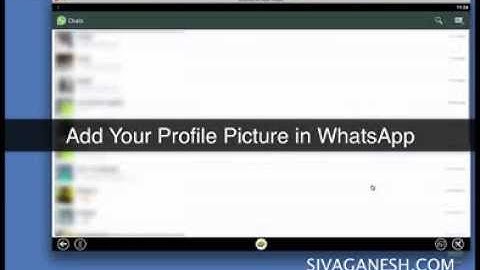[Solved - Mac OS X ] Change Profile Picture in WhatsApp from Bluestacks android player