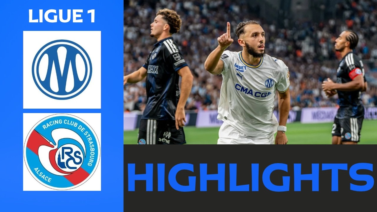 Marseille - Strasbourg | 4-0 | Highlights | Ligue 1 2026-27 | marseille strasbourg
