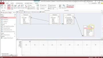 Joshua Lewis Entity Relationship Access Database 11 Video #14