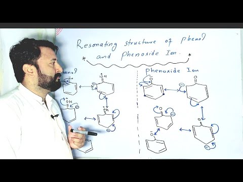 Trick to draw Resonance structures of phenol - YouTube