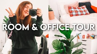 ROOM TOUR/OFFICE TOUR 2021 | White, Minimalist & Neutral Aesthetic!