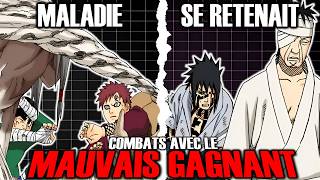 CES COMBATS AVEC LE MAUVAIS GAGNANT ! (NARUTO 🍥)