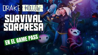 Survival + Gestión revelación del Game Pass - Análisis - Drake Hollow