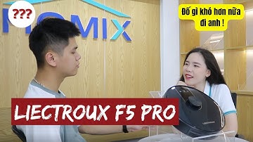 Robot hút bụi lau nhà Liectroux F5 PRO hút bay mọi bụi bẩn