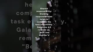 How to act in Team Work Shared Responsibility #motivationalstatus #quotes