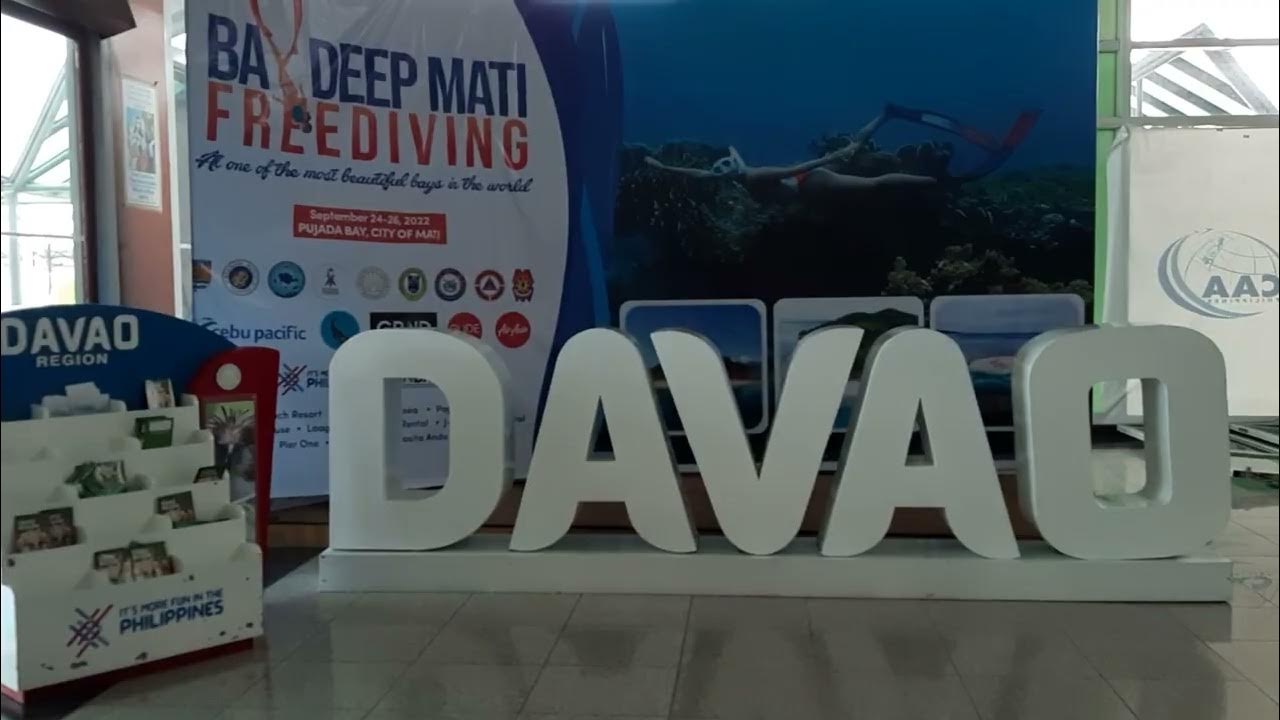 ARRIVING AT DAVAO INTERNATIONAL AIRPORT YouTube