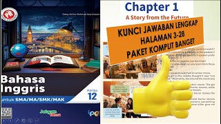 KUNCI JAWABAN LENGKAP BAHASA INGGRIS KELAS 12 CHAPTER 1 HALAMAN 3-28 PR INTAN PARIWARA