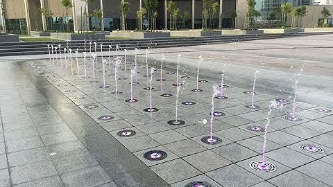 Quá Trình Thi Công Nhạc Nước Âm Sàn – QK ART