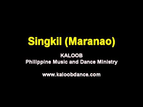 Singkil Maranao Audio only