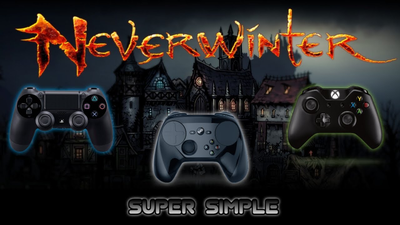 How To Use ANY CONTROLLER on Neverwinter PC! Xbox, Playstation, Steam