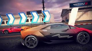 Asphalt 8 serie mundial. Lamborghini Sesto Elemento - Mazda RX8 SE