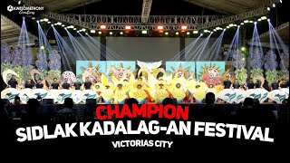 CHAMPION! #20 Sidlak Kadalag an Festival  Victorias City