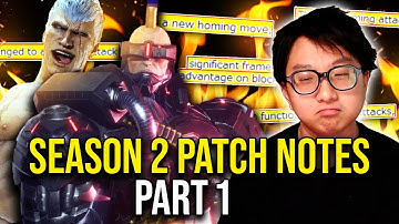 PhiDX Reacts: Tekken 8 Season 2 Patch Notes (PART 1)