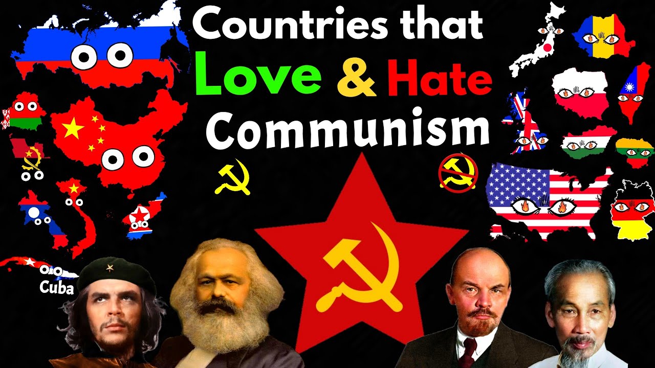 Страны, которые любят/ненавидят коммунизм