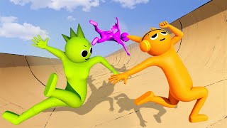 GTA 5 Incredibox Sprunki Team Jumping Ragdolls into Water [Funny]