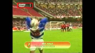 Reading 2-3 Walsall | Division 2 Play-Off Final (27-5-01)