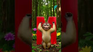 M for Monkey 🐒 | Funny English Dose | The ABC Series