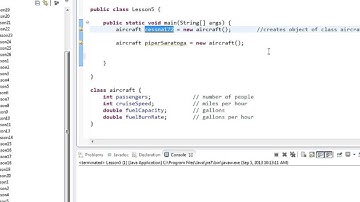 Mastering Java, Vol 3   Lesson 5   Storing And Accessing Instance Variables Of An Object