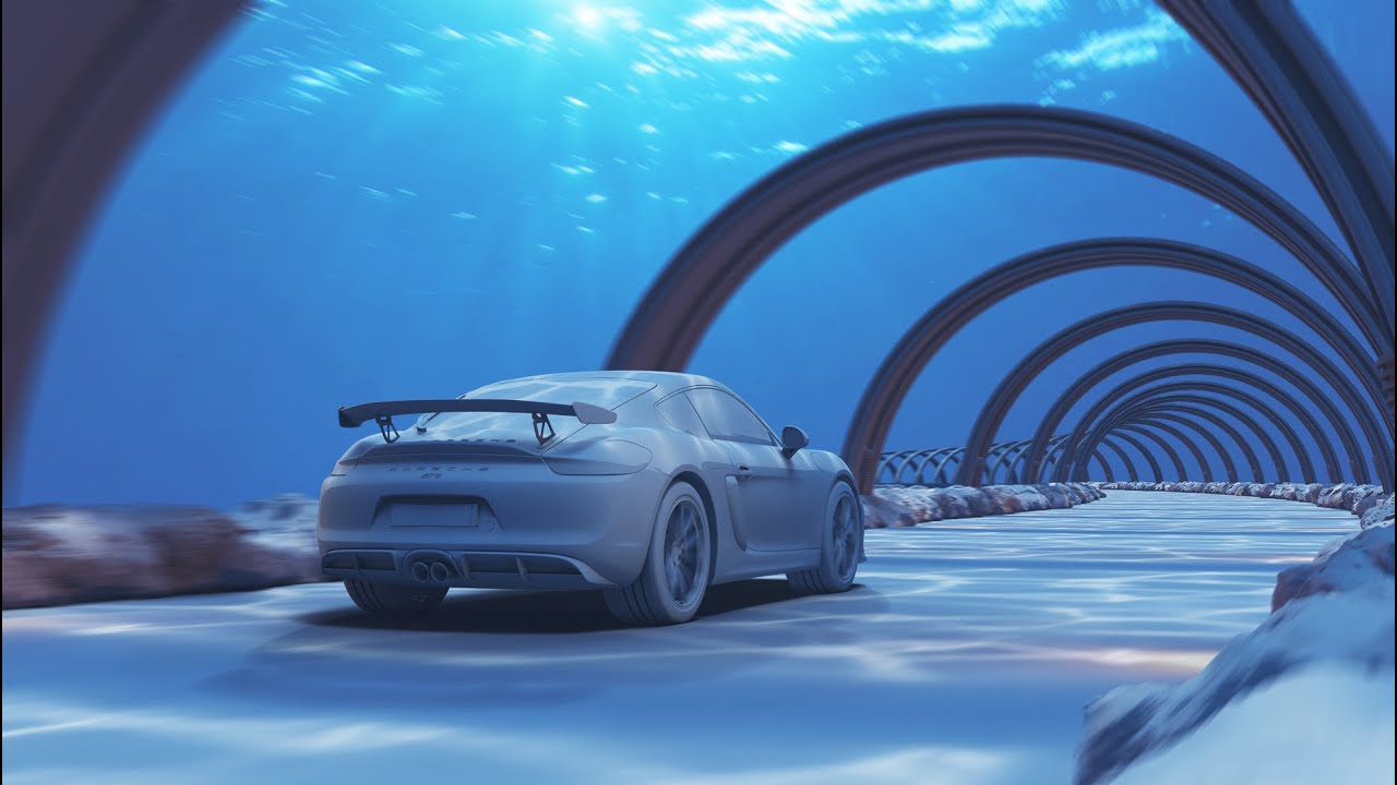 underwater road YouTube