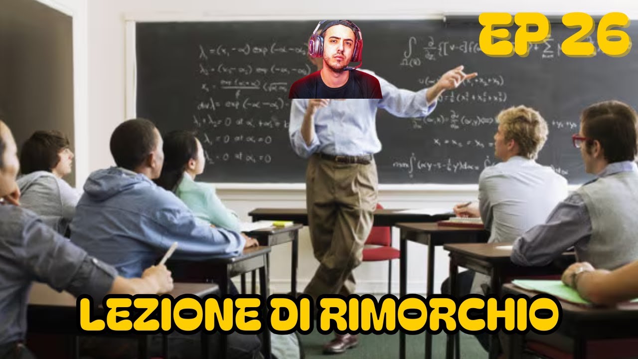 PROF VELOX CI INSEGNA COME RIMORCHIARE #26