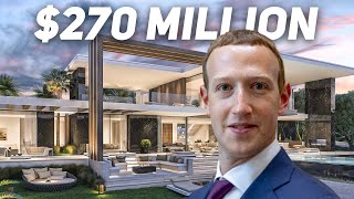 Inside Mark Zuckerberg’s $270 Million Mansions