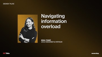 Navigating information overload by Irina Tomić