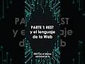 Parte 1 Rest API #shrots #youtubeshorts #shorttech
