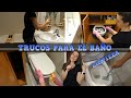 Cómo limpiar y desinfectar cada cosa del BAÑO fácil y rápido | Trucos de limpieza