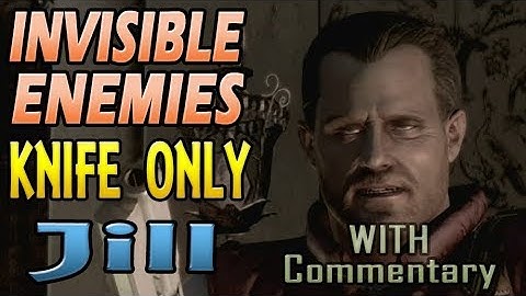 Resident Evil HD - INVISIBLE ENEMIES / KNIFE ONLY / JILL - Beginner