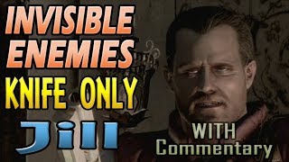 Resident Evil HD - INVISIBLE ENEMIES / KNIFE ONLY / JILL - Beginner's Route WITH COMMENTARY 3/5 screenshot 3
