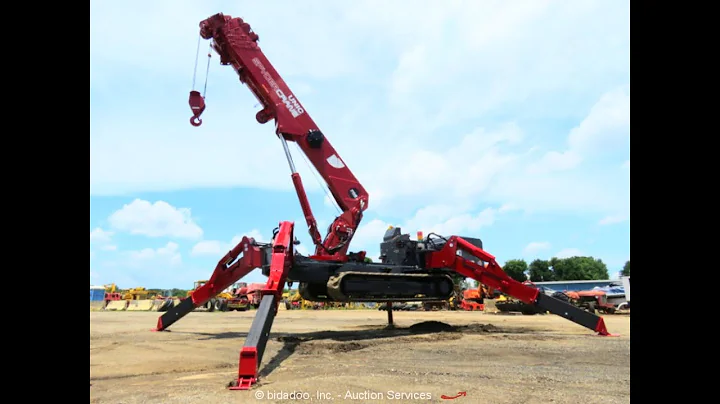 New 2018 UNIC URW706 SPYDERCRANE 81' Atrium Boom Crane - bidadoo