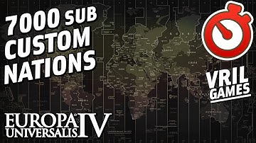EU4 Custom Nation Timelapse | 7000 Subscriber Special