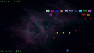 Basic Space Invaders Clone in - Day 3