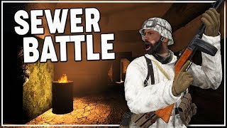 RUNNING THROUGH THE SEWERS OF STALINGRAD | Arma 3 World War 2 Eastern Front