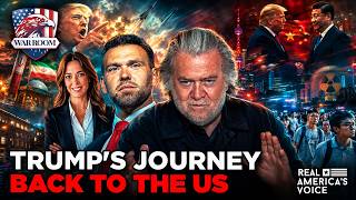 FOLLOWING PRESIDENT TRUMP'S JOURNEY BACK TO THE US FROM CHINA | WAR ROOM W/ STEVE BANNON AM EDITION