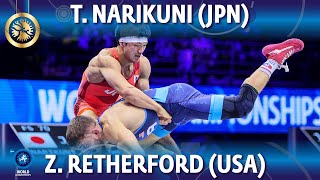 Taishi Narikuni (JPN) vs Zain Allen Retherford (USA) - Final // World Championships 2022 // 70kg