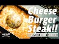 【キャンプ飯】超簡単！とろとろチーズたっぷりの絶品ハンバーグドリア | 焚き火｜ビール