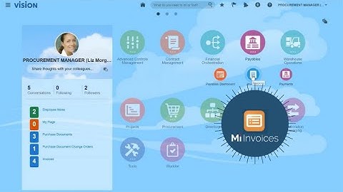 Oracle Fusion ERP Cloud Automated Invoice Processing - Mi Invoices Intelligent Document Recognition