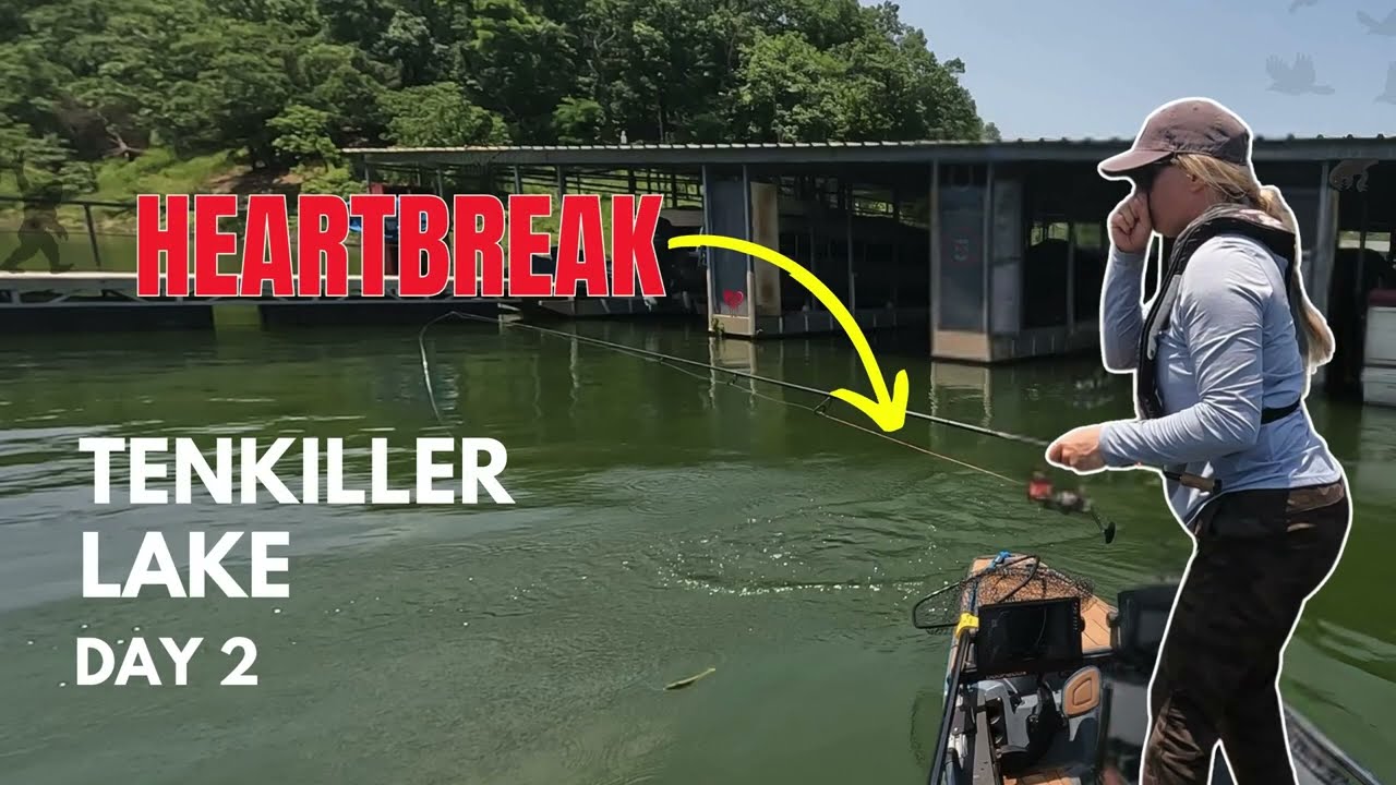 Tenkiller Kayak Tournament Day 2 | Heartbreak Bass Fishing
