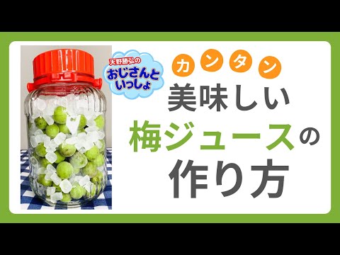 美味しい梅ジュースの作り方をお教えします！